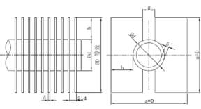 H型鰭片管 H型鰭片管