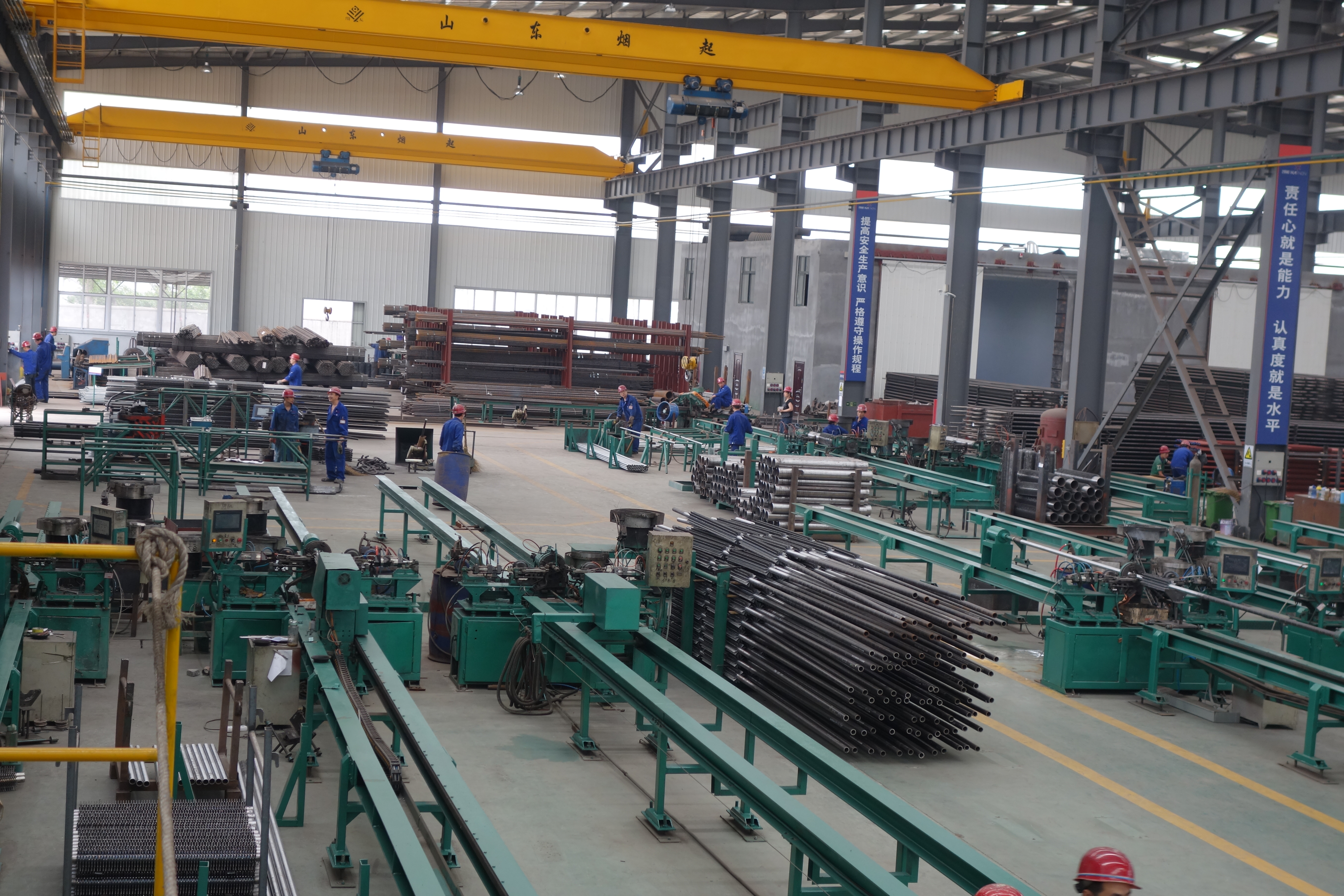 凱能鍋爐生產(chǎn)車間