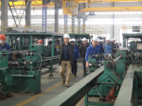 青島凱能鍋爐生產(chǎn)現(xiàn)場