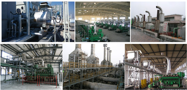 發(fā)電機組余熱鍋爐工程現(xiàn)場