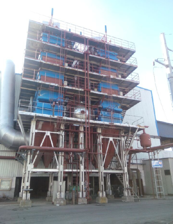 青海礦熱爐余熱鍋爐安裝現(xiàn)場(chǎng)