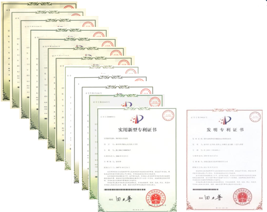 凱能鍋爐公司各項專利