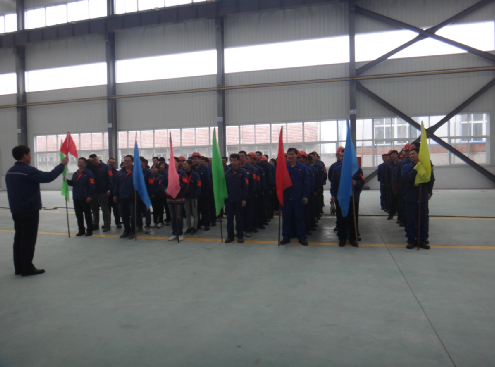 各個隊伍嚴(yán)陣以待