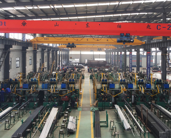 H型翅片管焊接生產(chǎn)線