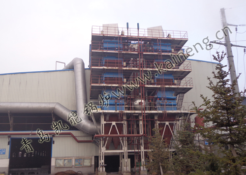 凱能礦熱爐余熱鍋爐現(xiàn)場(chǎng)