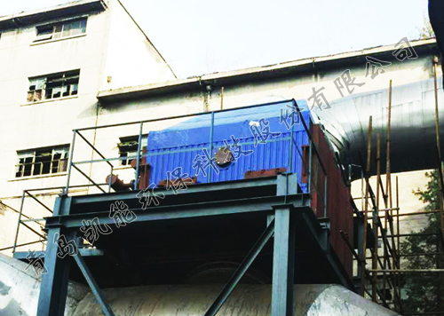 本鋼耐火窯余熱鍋爐現(xiàn)場