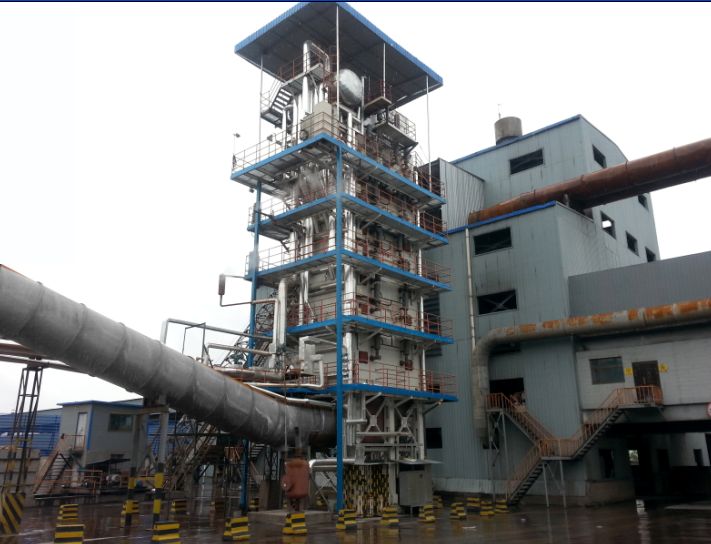 硅鐵礦熱爐余熱鍋爐現(xiàn)場