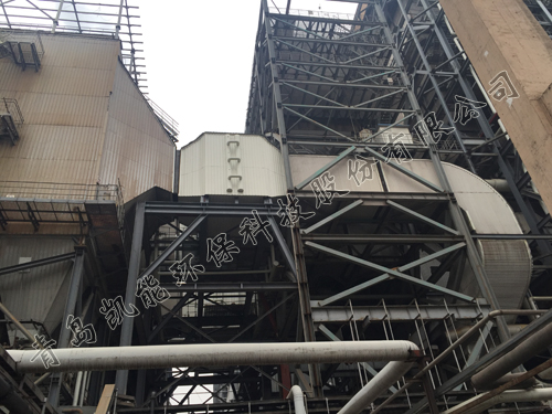 馬鞍山低溫省煤器現(xiàn)場