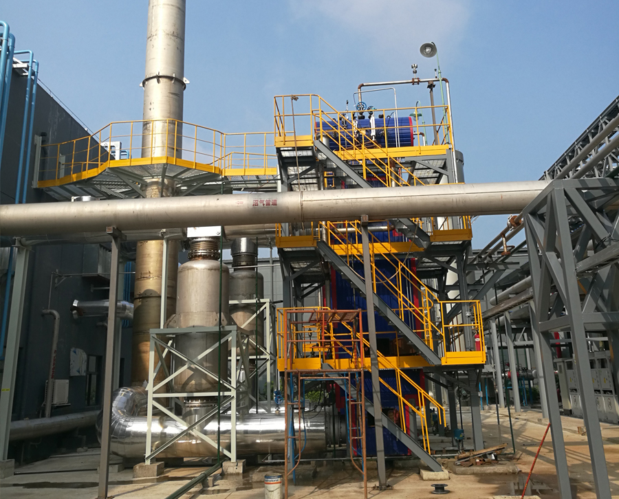 沼氣發(fā)電機(jī)組煙氣余熱利用項(xiàng)目現(xiàn)場 沼氣發(fā)電機(jī)組煙氣余熱利用項(xiàng)目現(xiàn)場