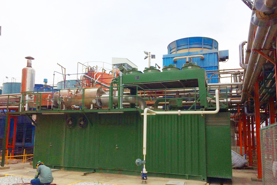 沼氣機(jī)組余熱熱水鍋爐項目
