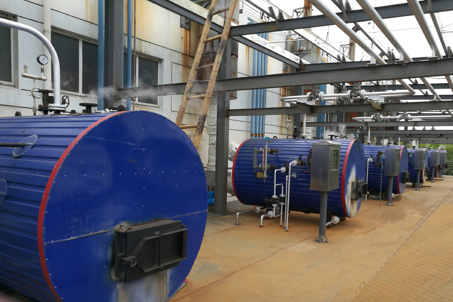 1000kW螺紋管沼氣機(jī)組余熱鍋爐