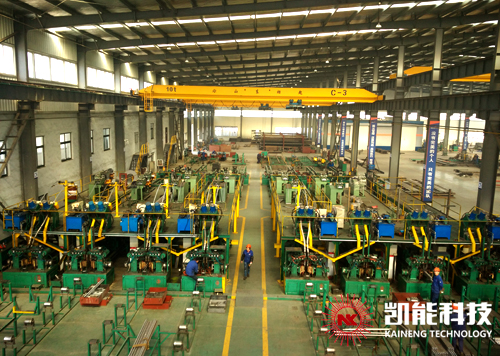 凱能科技鍋爐管組生產(chǎn)線