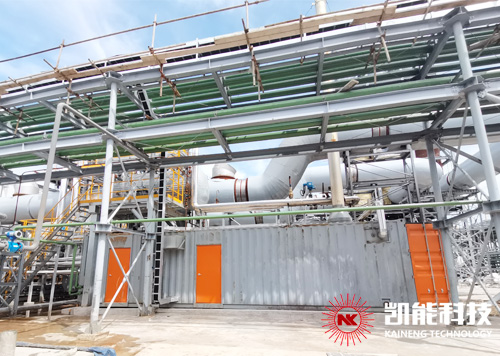 柬埔寨電站余熱回收系統(tǒng)項目現(xiàn)場