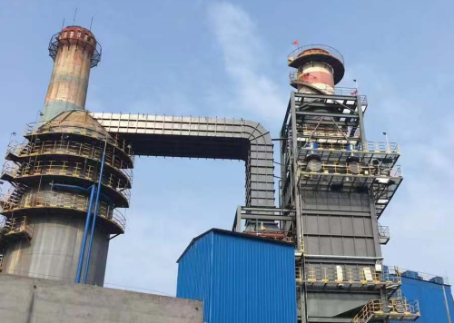 煙氣余熱回收項(xiàng)目現(xiàn)場(chǎng)