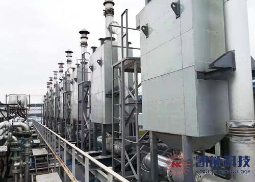 燃?xì)獍l(fā)電機(jī)組余熱鍋爐項(xiàng)目現(xiàn)場(chǎng)