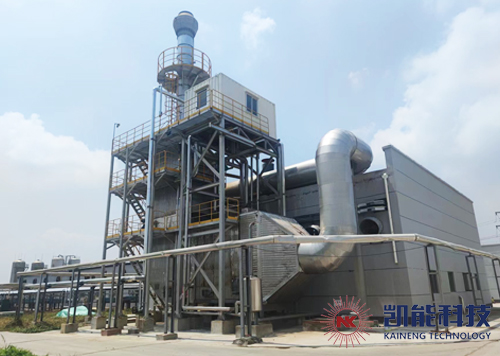 沼氣發(fā)電機組余熱利用項目現(xiàn)場