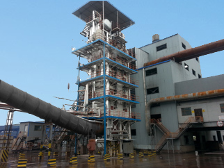 青海硅鐵礦熱爐余熱鍋爐安裝現(xiàn)場(chǎng)